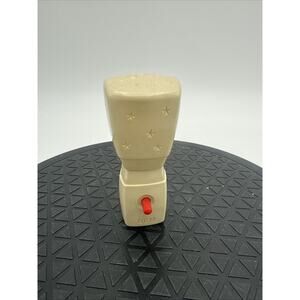 Vintage 1960's GEM Plastic, Plug In Night Light. Atomic Beige
